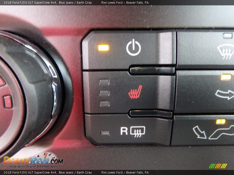 2018 Ford F150 XLT SuperCrew 4x4 Blue Jeans / Earth Gray Photo #19