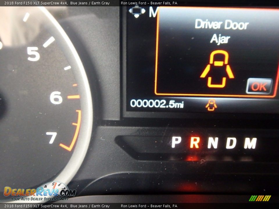 2018 Ford F150 XLT SuperCrew 4x4 Blue Jeans / Earth Gray Photo #20