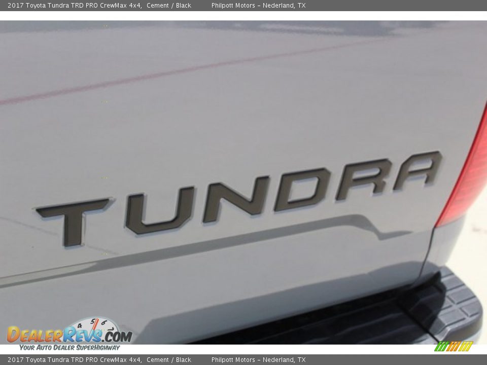 2017 Toyota Tundra TRD PRO CrewMax 4x4 Cement / Black Photo #10