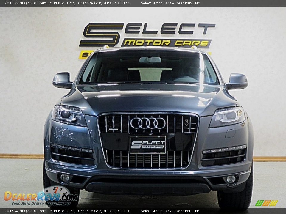 2015 Audi Q7 3.0 Premium Plus quattro Graphite Gray Metallic / Black Photo #2