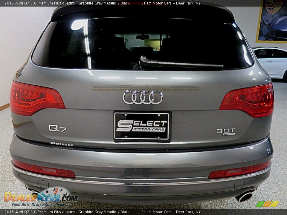 2015 Audi Q7 3.0 Premium Plus quattro Graphite Gray Metallic / Black Photo #6