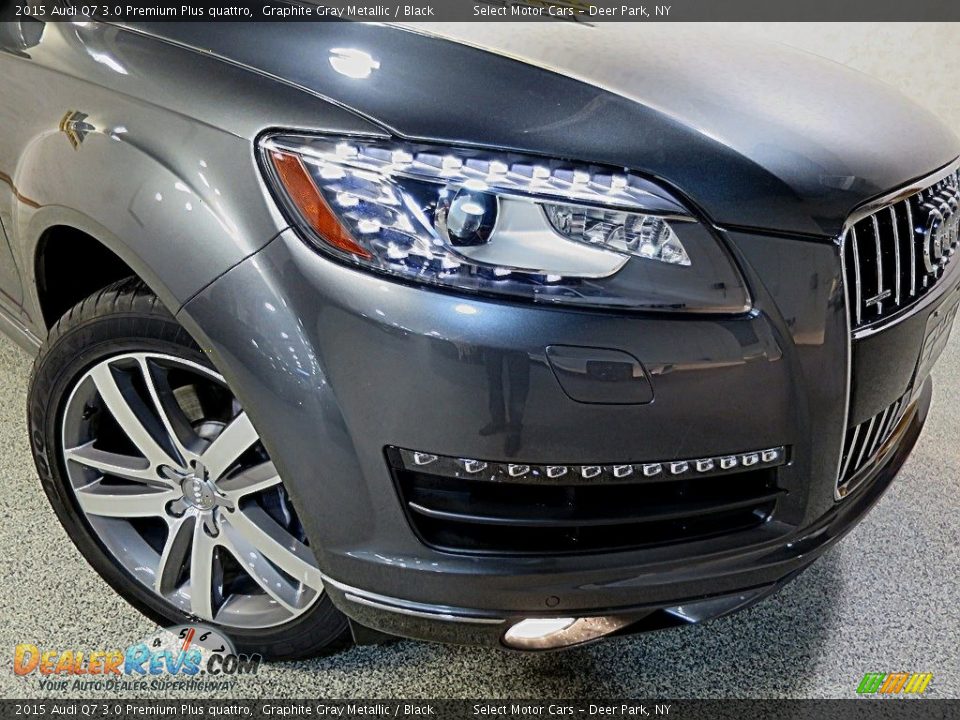 2015 Audi Q7 3.0 Premium Plus quattro Graphite Gray Metallic / Black Photo #7