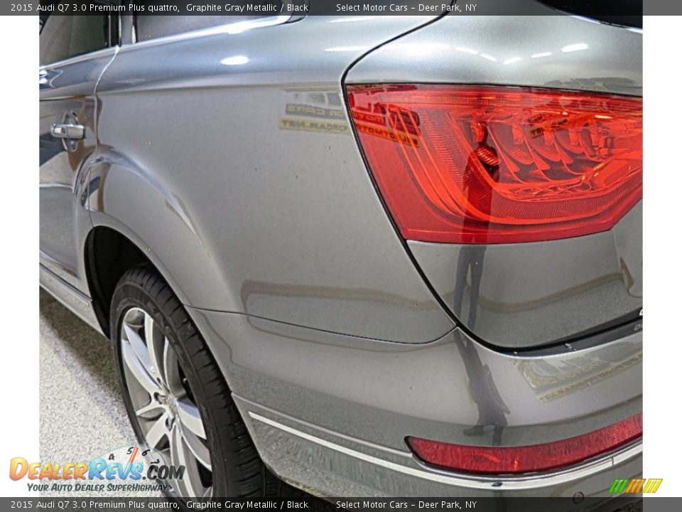 2015 Audi Q7 3.0 Premium Plus quattro Graphite Gray Metallic / Black Photo #10