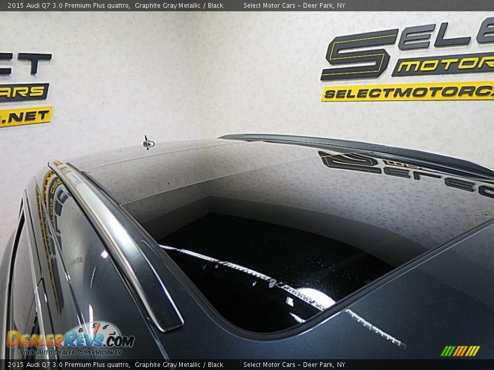 2015 Audi Q7 3.0 Premium Plus quattro Graphite Gray Metallic / Black Photo #12