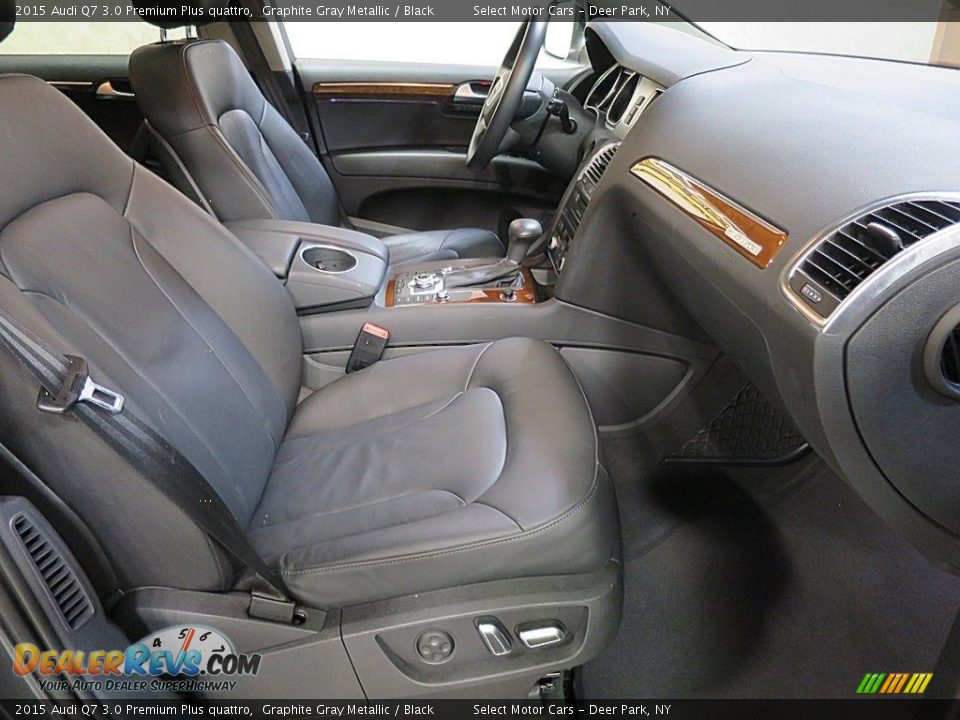 2015 Audi Q7 3.0 Premium Plus quattro Graphite Gray Metallic / Black Photo #15