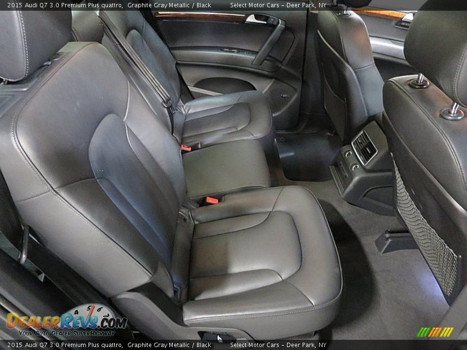 2015 Audi Q7 3.0 Premium Plus quattro Graphite Gray Metallic / Black Photo #17