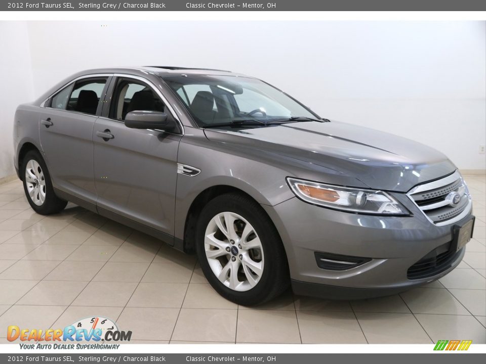 2012 Ford Taurus SEL Sterling Grey / Charcoal Black Photo #1