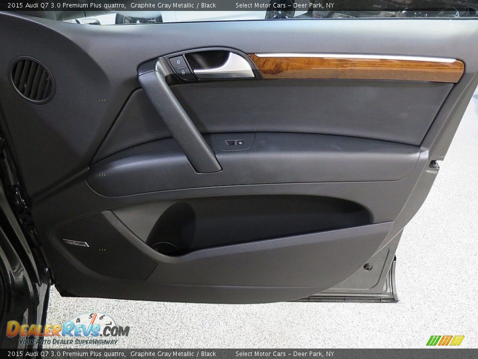 2015 Audi Q7 3.0 Premium Plus quattro Graphite Gray Metallic / Black Photo #18