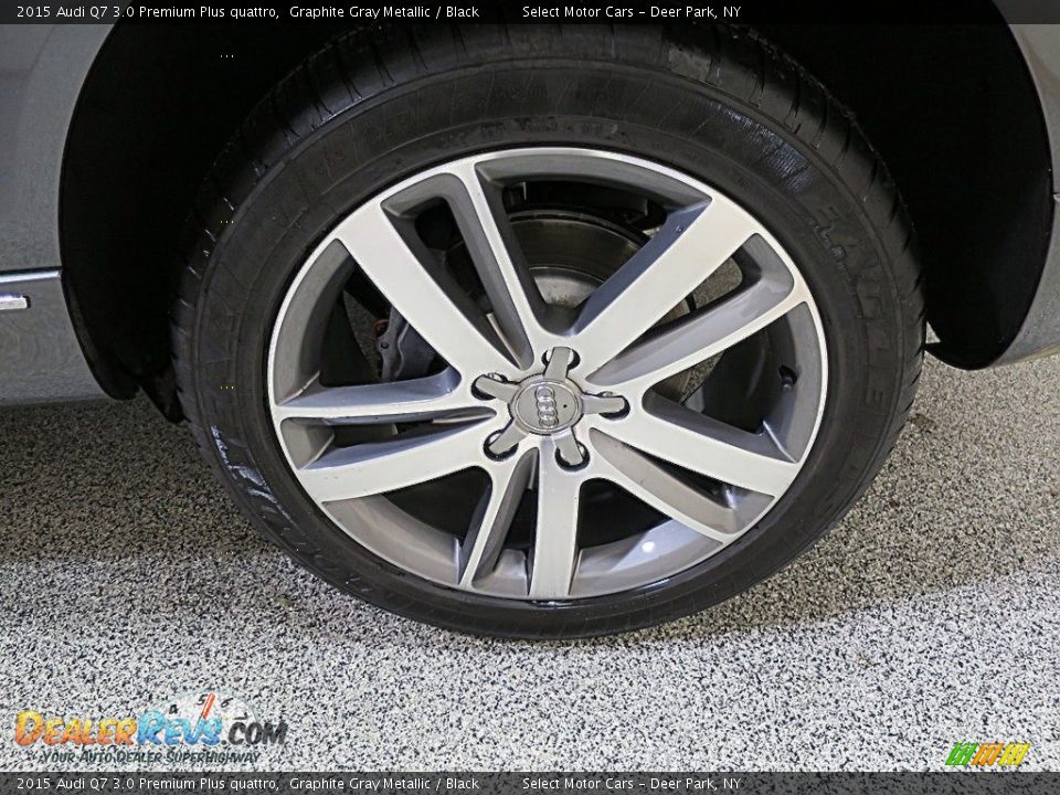 2015 Audi Q7 3.0 Premium Plus quattro Graphite Gray Metallic / Black Photo #21