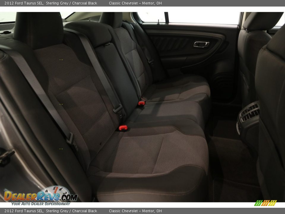 2012 Ford Taurus SEL Sterling Grey / Charcoal Black Photo #14