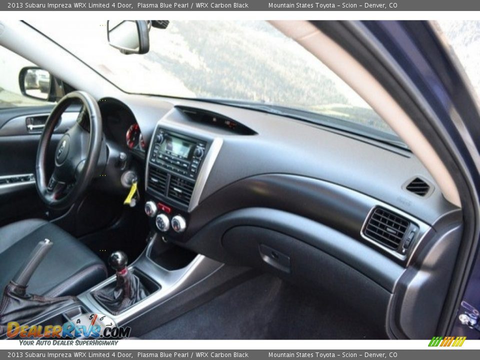 2013 Subaru Impreza WRX Limited 4 Door Plasma Blue Pearl / WRX Carbon Black Photo #17