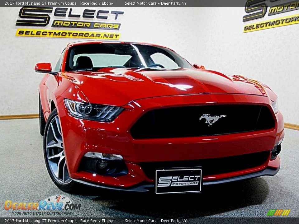 2017 Ford Mustang GT Premium Coupe Race Red / Ebony Photo #12