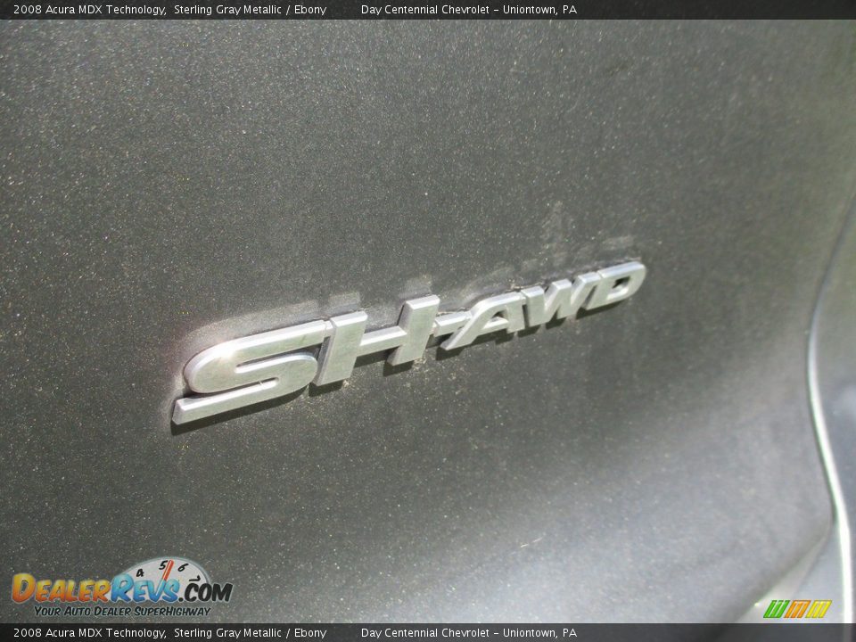 2008 Acura MDX Technology Sterling Gray Metallic / Ebony Photo #13