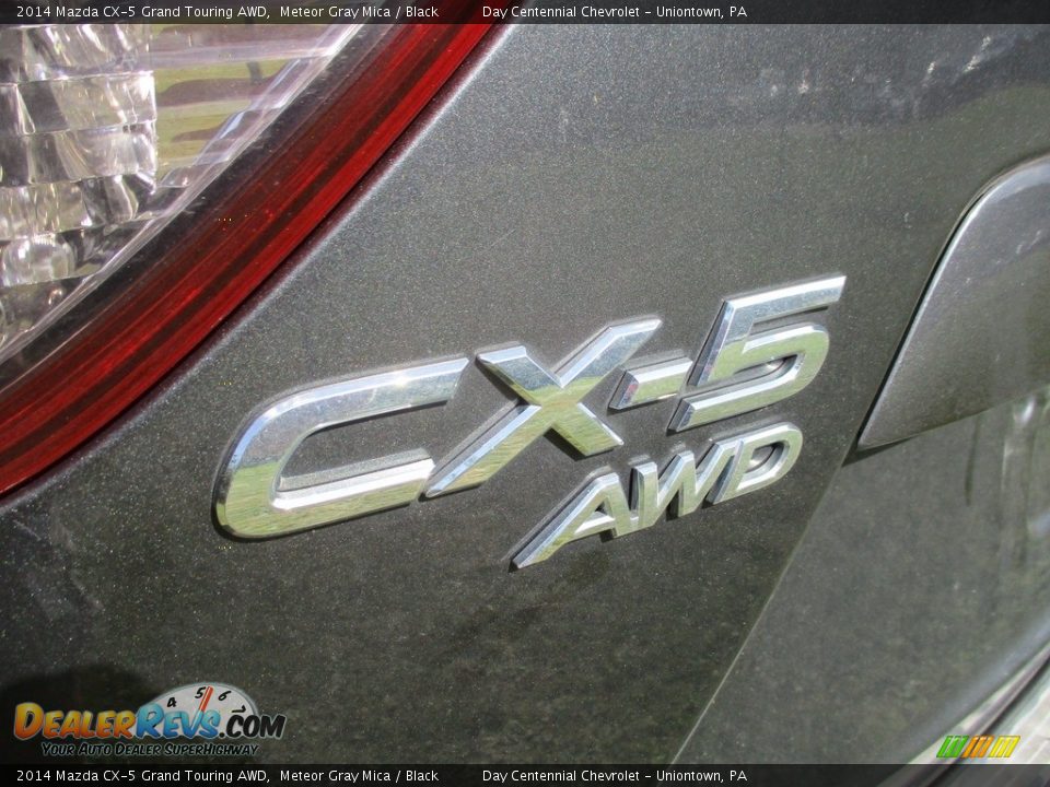 2014 Mazda CX-5 Grand Touring AWD Meteor Gray Mica / Black Photo #13