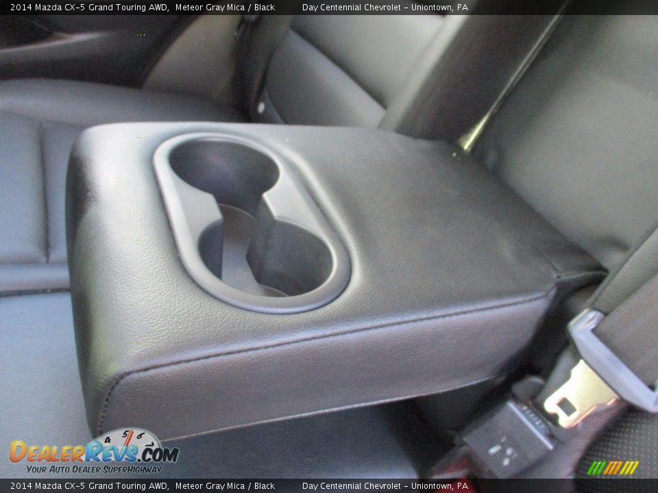 2014 Mazda CX-5 Grand Touring AWD Meteor Gray Mica / Black Photo #29
