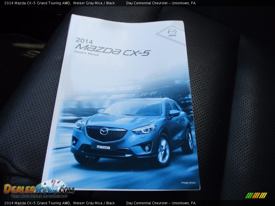 2014 Mazda CX-5 Grand Touring AWD Meteor Gray Mica / Black Photo #36