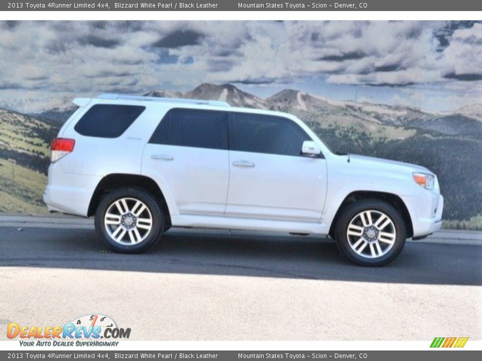 2013 Toyota 4Runner Limited 4x4 Blizzard White Pearl / Black Leather Photo #2