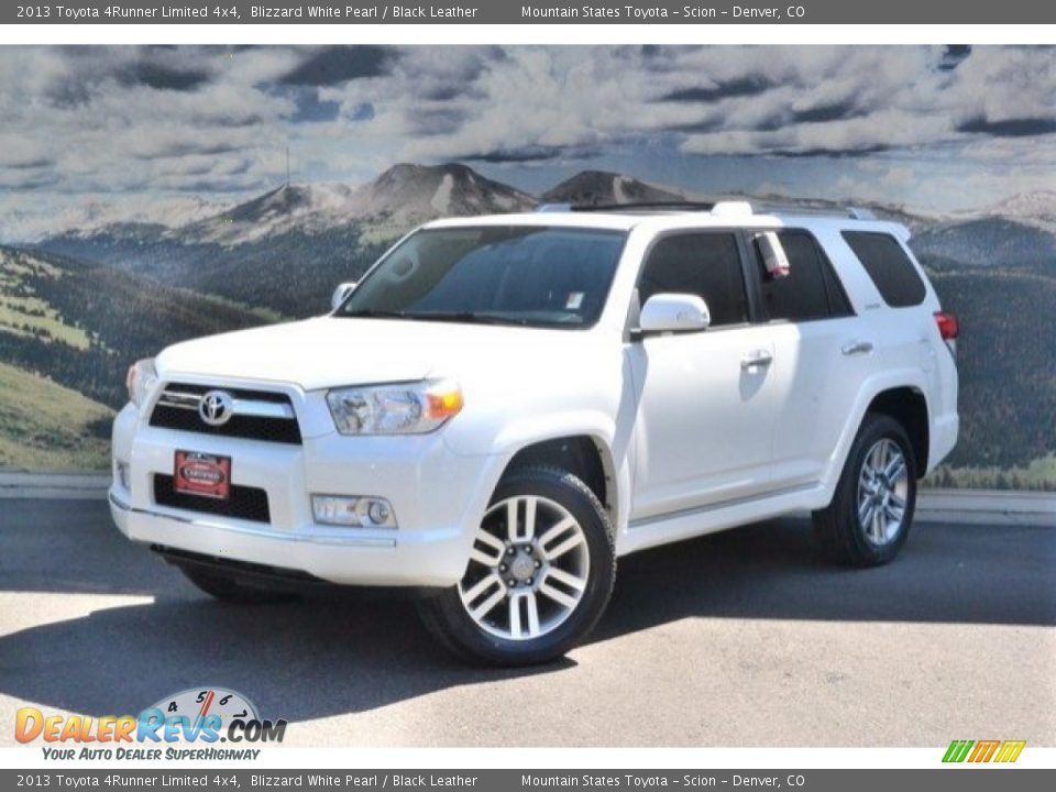 2013 Toyota 4Runner Limited 4x4 Blizzard White Pearl / Black Leather Photo #5