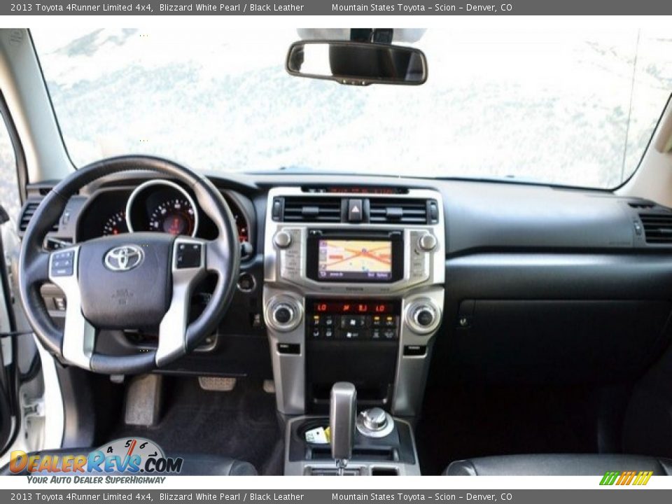 2013 Toyota 4Runner Limited 4x4 Blizzard White Pearl / Black Leather Photo #13