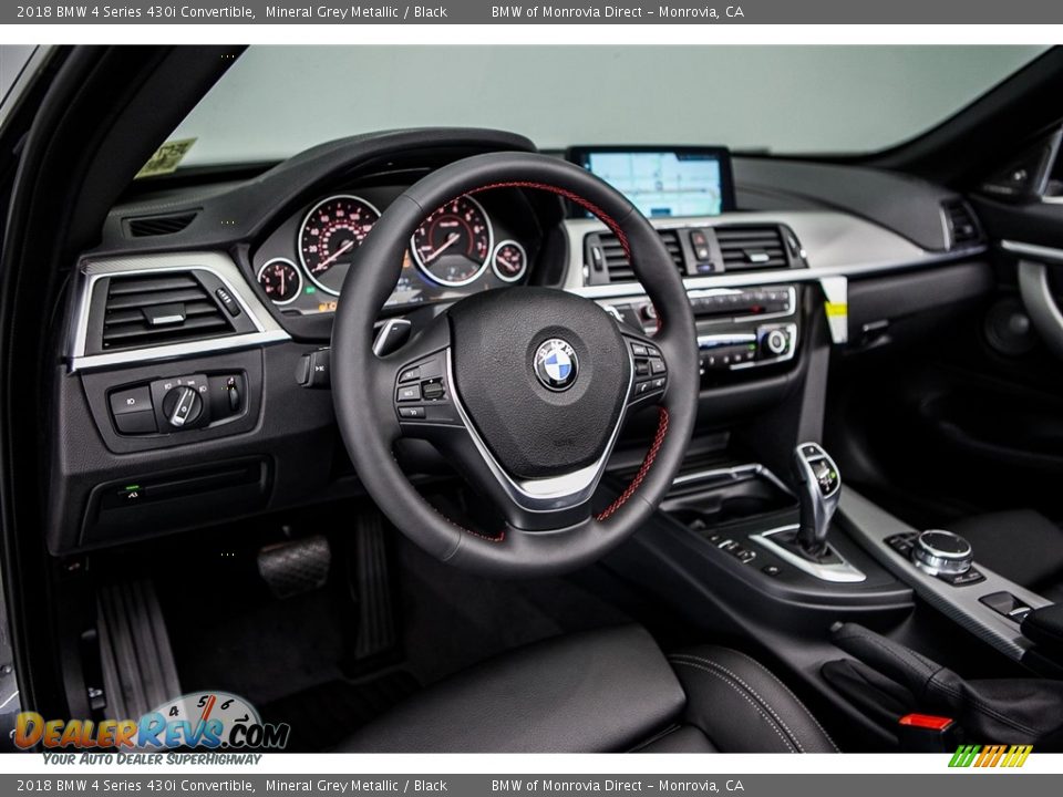 2018 BMW 4 Series 430i Convertible Mineral Grey Metallic / Black Photo #5