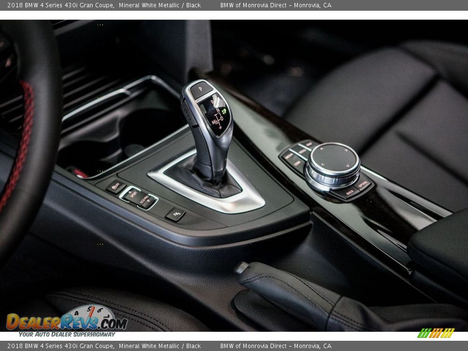 2018 BMW 4 Series 430i Gran Coupe Mineral White Metallic / Black Photo #7