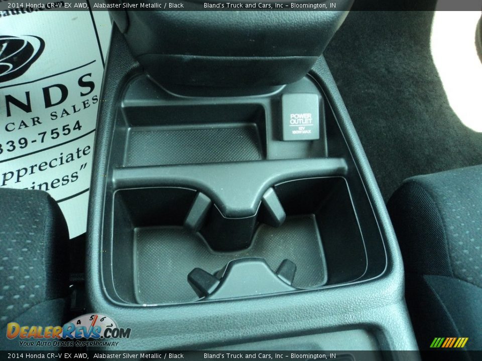 2014 Honda CR-V EX AWD Alabaster Silver Metallic / Black Photo #23