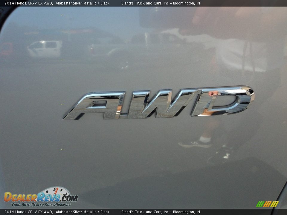 2014 Honda CR-V EX AWD Alabaster Silver Metallic / Black Photo #29