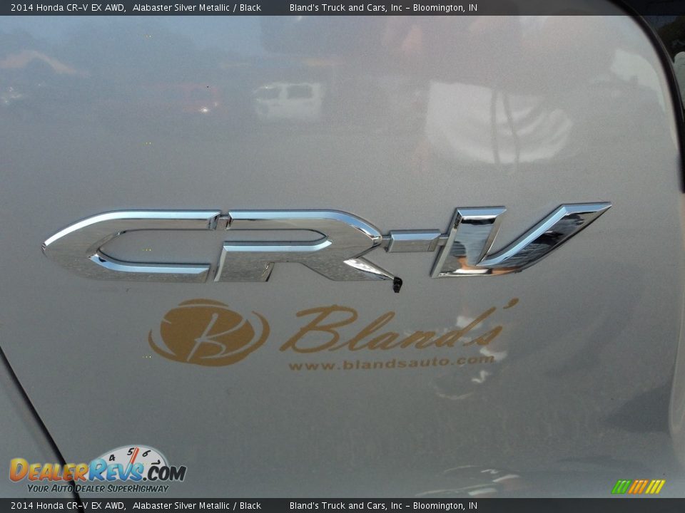 2014 Honda CR-V EX AWD Alabaster Silver Metallic / Black Photo #30