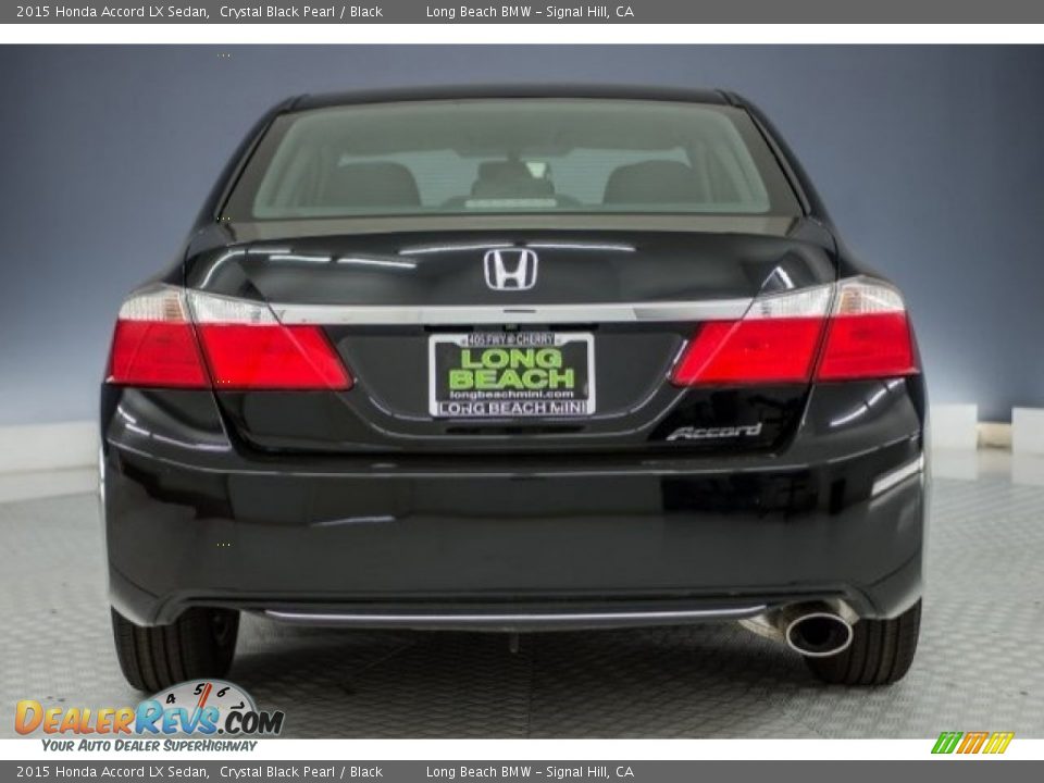 2015 Honda Accord LX Sedan Crystal Black Pearl / Black Photo #3