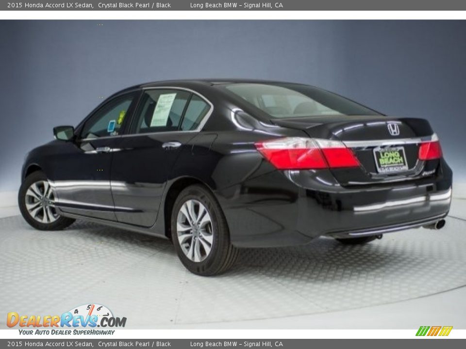 2015 Honda Accord LX Sedan Crystal Black Pearl / Black Photo #10