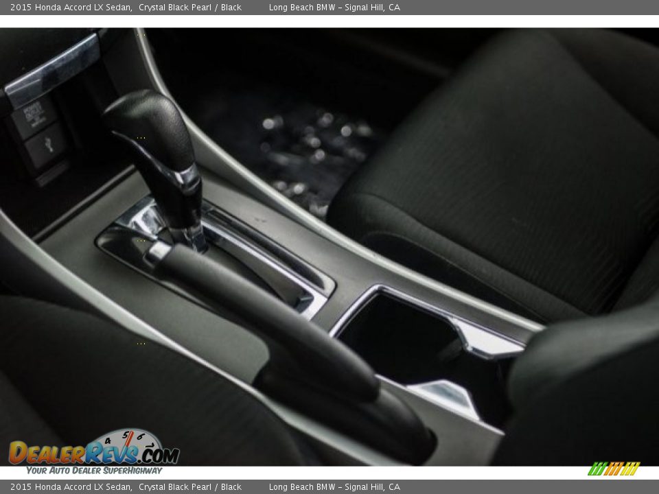 2015 Honda Accord LX Sedan Crystal Black Pearl / Black Photo #16