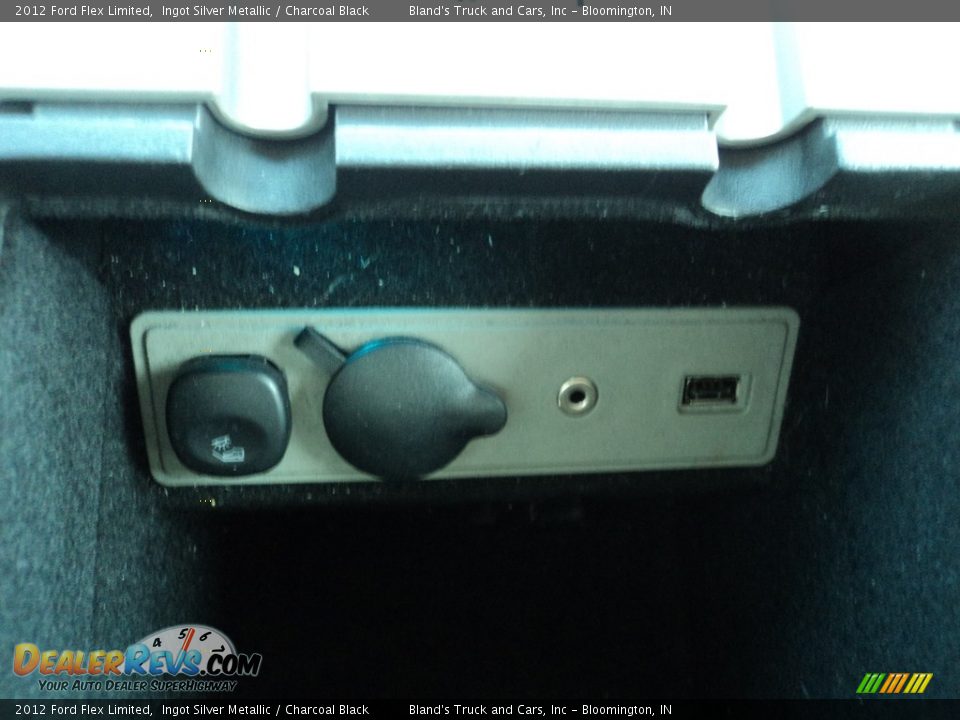 2012 Ford Flex Limited Ingot Silver Metallic / Charcoal Black Photo #30