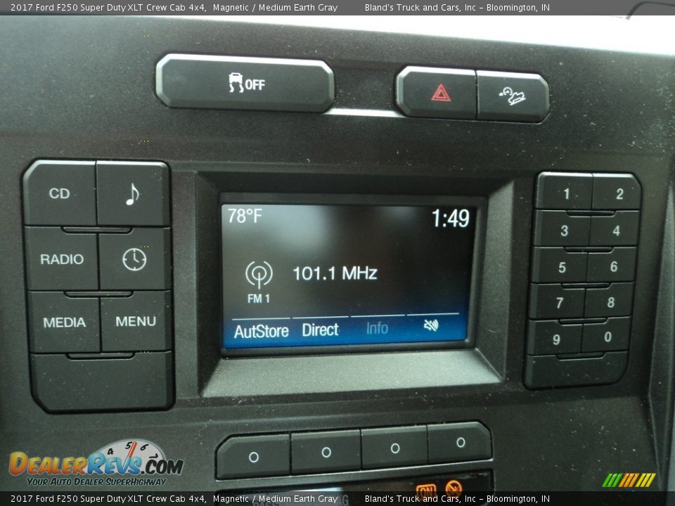 2017 Ford F250 Super Duty XLT Crew Cab 4x4 Magnetic / Medium Earth Gray Photo #21