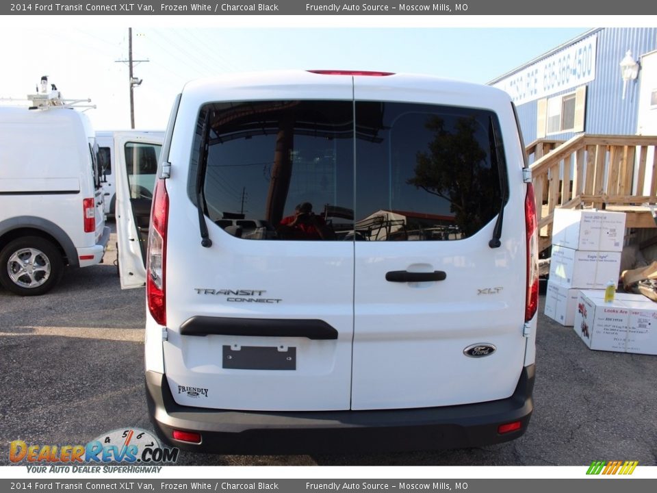 2014 Ford Transit Connect XLT Van Frozen White / Charcoal Black Photo #30