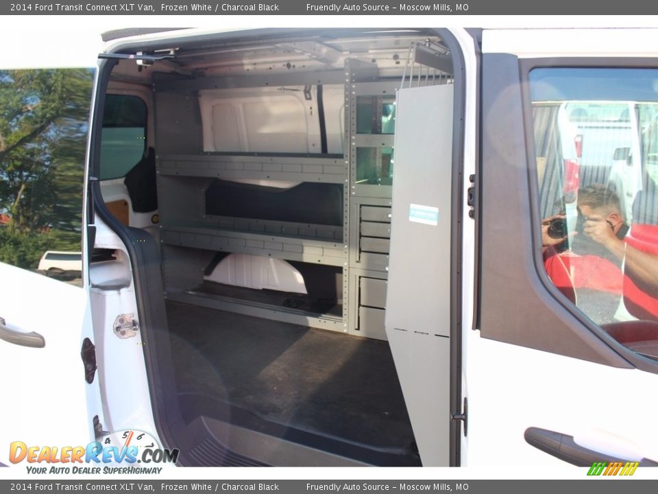 2014 Ford Transit Connect XLT Van Frozen White / Charcoal Black Photo #31