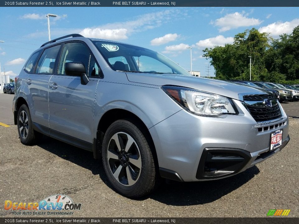 2018 Subaru Forester 2.5i Ice Silver Metallic / Black Photo #1