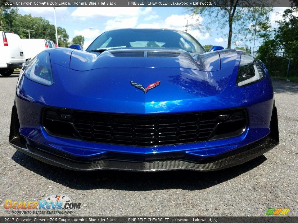 2017 Chevrolet Corvette Z06 Coupe Admiral Blue / Jet Black Photo #2