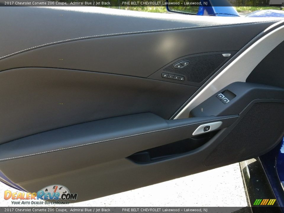 2017 Chevrolet Corvette Z06 Coupe Admiral Blue / Jet Black Photo #6