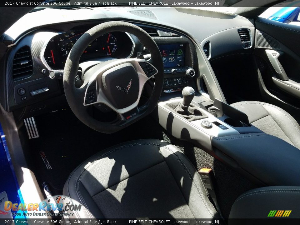 2017 Chevrolet Corvette Z06 Coupe Admiral Blue / Jet Black Photo #7