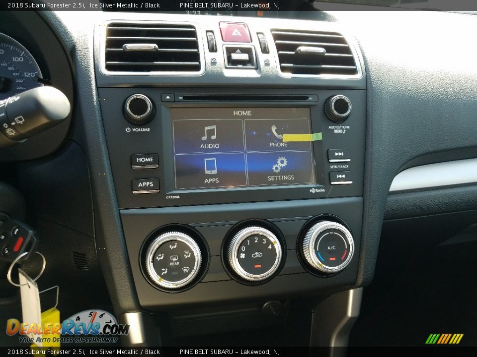 2018 Subaru Forester 2.5i Ice Silver Metallic / Black Photo #10