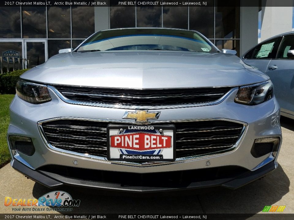 2017 Chevrolet Malibu LT Arctic Blue Metallic / Jet Black Photo #2
