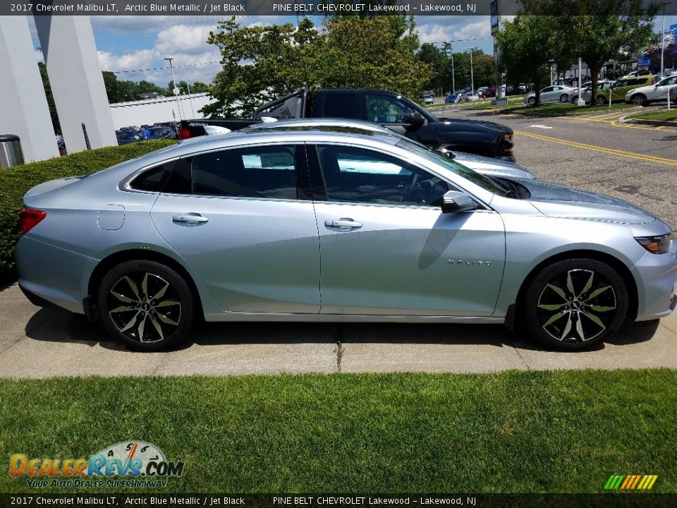 2017 Chevrolet Malibu LT Arctic Blue Metallic / Jet Black Photo #3