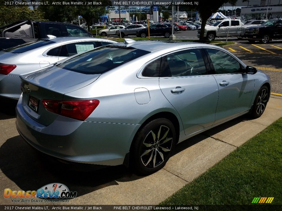2017 Chevrolet Malibu LT Arctic Blue Metallic / Jet Black Photo #4