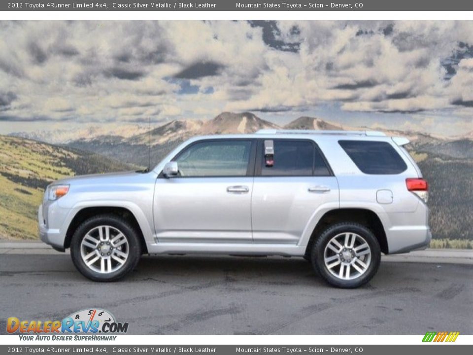 2012 Toyota 4Runner Limited 4x4 Classic Silver Metallic / Black Leather Photo #6