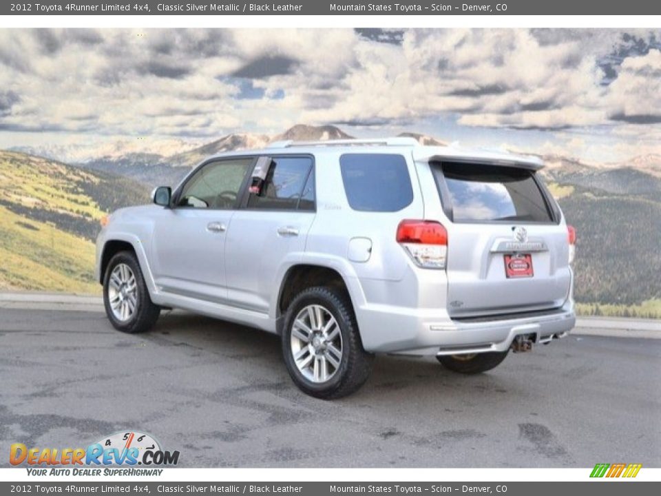 2012 Toyota 4Runner Limited 4x4 Classic Silver Metallic / Black Leather Photo #8