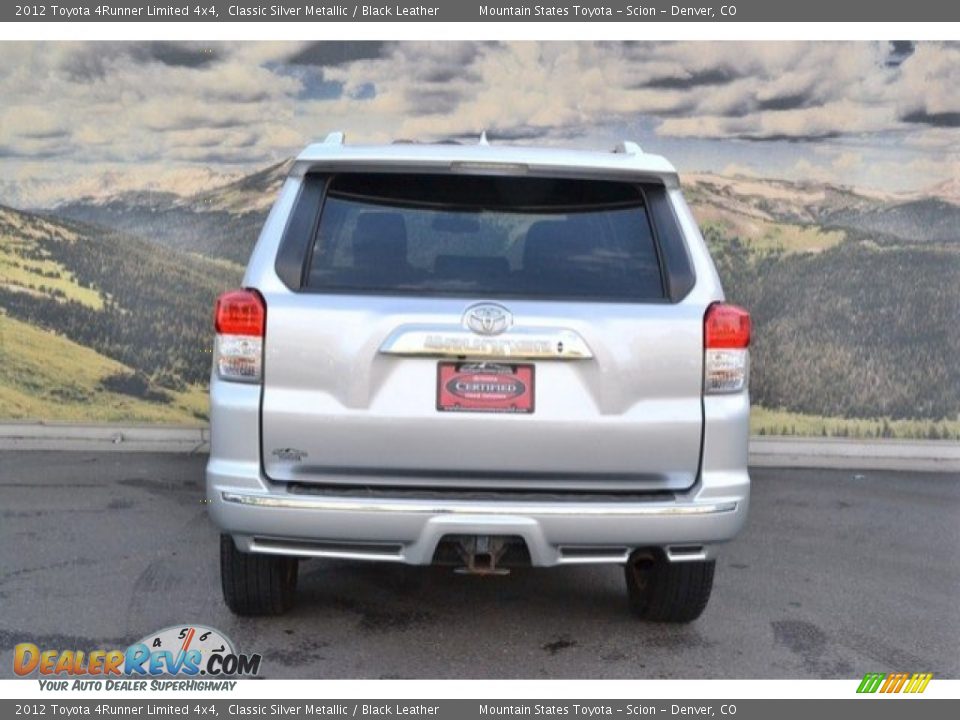 2012 Toyota 4Runner Limited 4x4 Classic Silver Metallic / Black Leather Photo #9