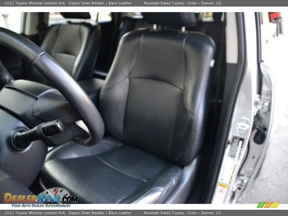 2012 Toyota 4Runner Limited 4x4 Classic Silver Metallic / Black Leather Photo #12