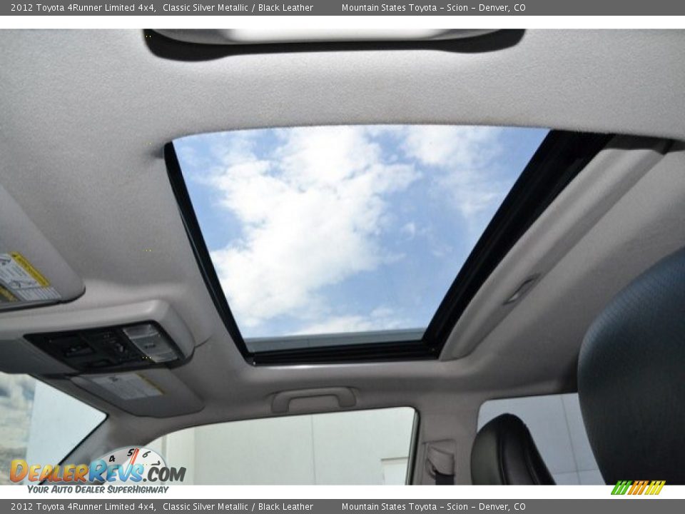 2012 Toyota 4Runner Limited 4x4 Classic Silver Metallic / Black Leather Photo #14