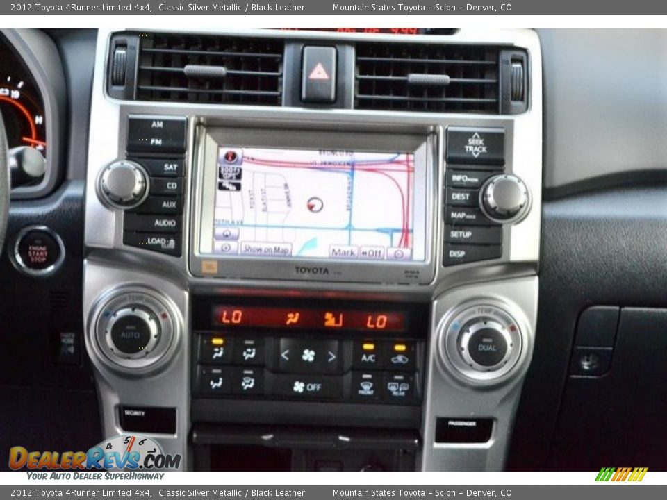 2012 Toyota 4Runner Limited 4x4 Classic Silver Metallic / Black Leather Photo #16