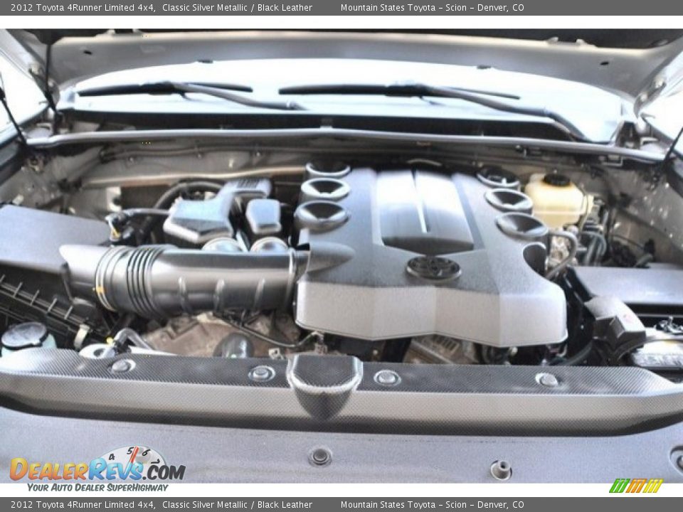 2012 Toyota 4Runner Limited 4x4 Classic Silver Metallic / Black Leather Photo #28